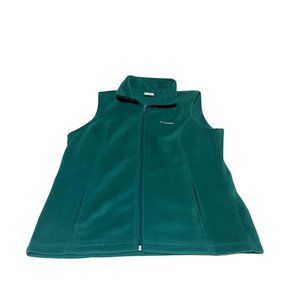 Columbia Women's Green Fleece Vest